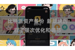比特派资产备份  新版块历程了屡次优化和调节